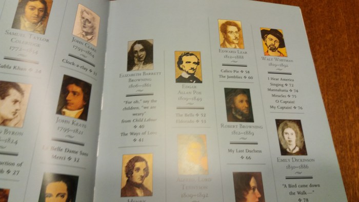 Illustrated poetry classic used collection