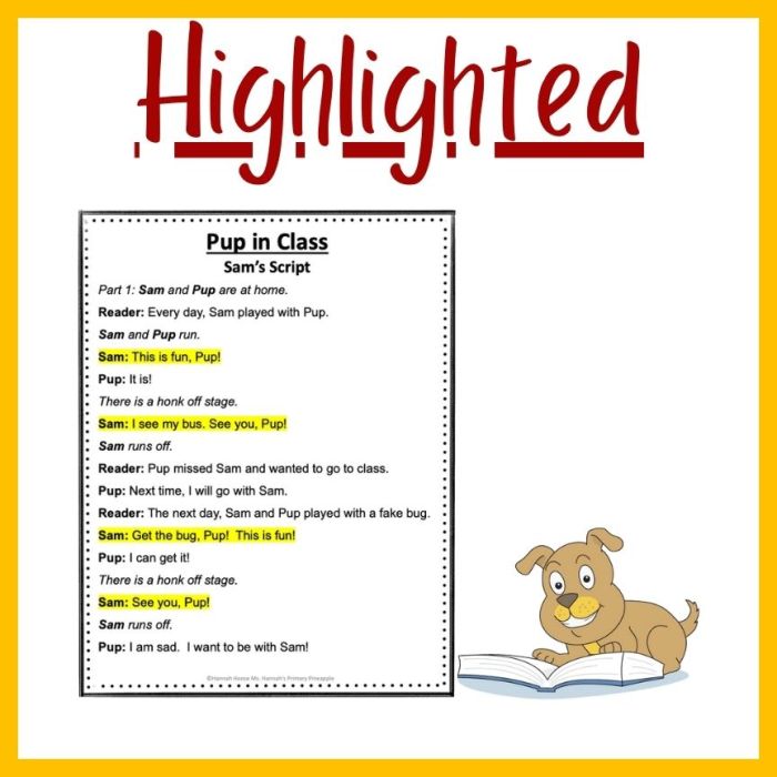 Experimental theater scripts