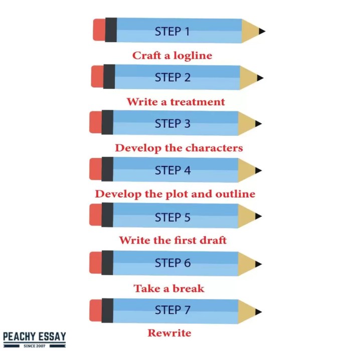 Screenplay writing guide