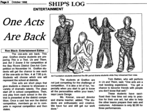 One-act playscripts